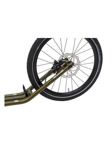 Kostka Travel Pro G7 – Trottinette adulte 28/20 à freins à disque