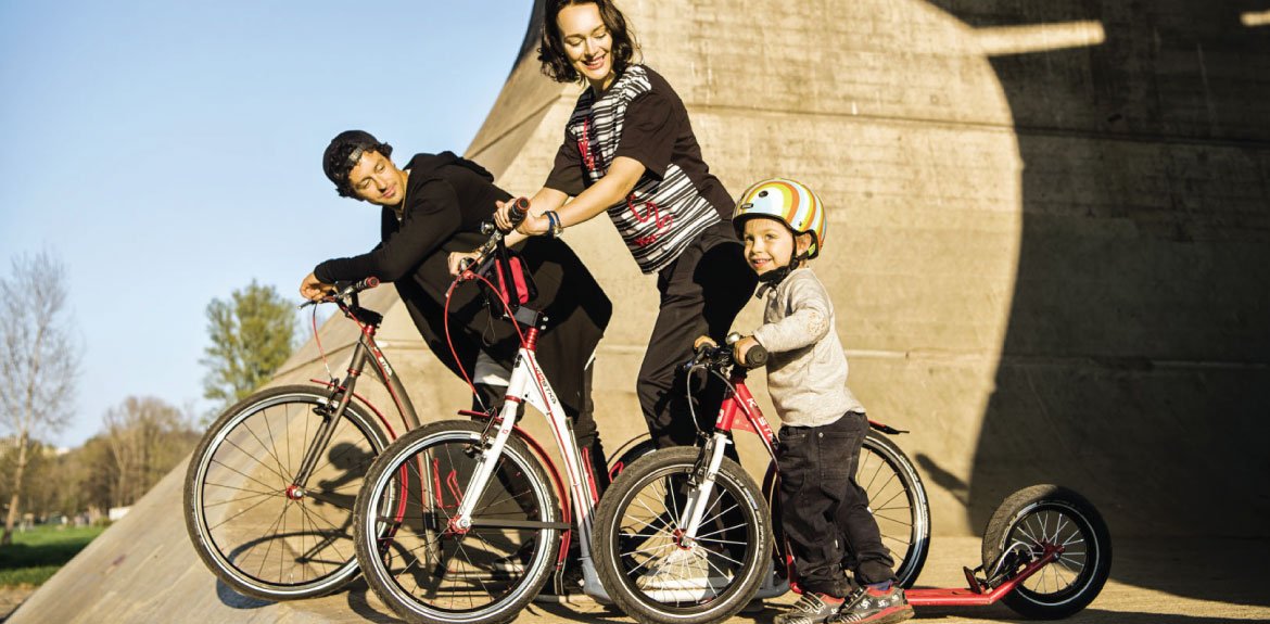 trottinette enfant grande roue