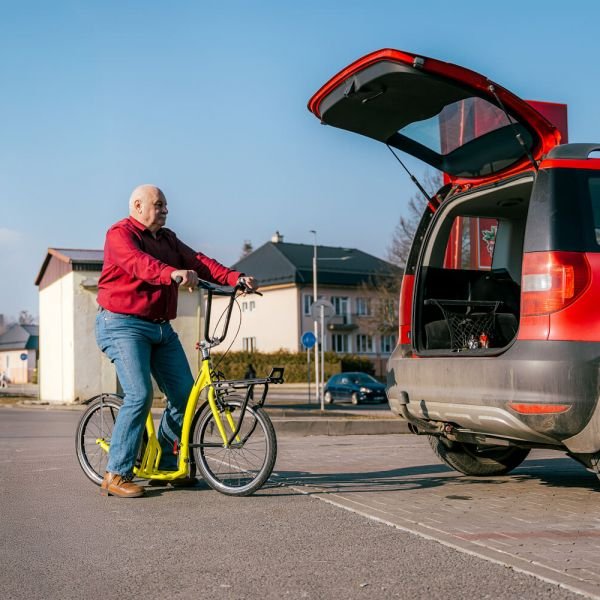 trottinette pliable avec selle